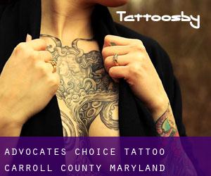 Advocates Choice tattoo (Carroll County, Maryland)