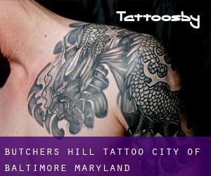Butchers Hill tattoo (City of Baltimore, Maryland)