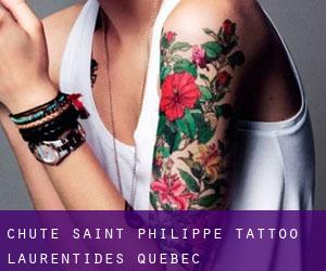 Chute-Saint-Philippe tattoo (Laurentides, Quebec)