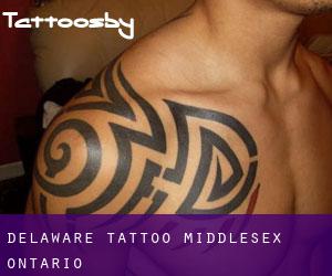 Delaware tattoo (Middlesex, Ontario)