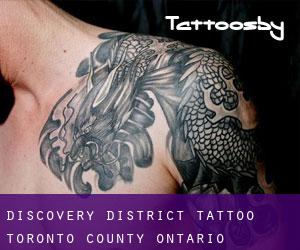 Discovery District tattoo (Toronto county, Ontario)