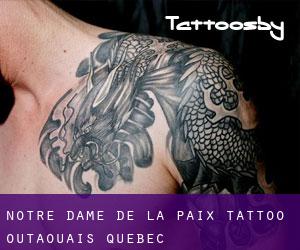 Notre-Dame-de-la-Paix tattoo (Outaouais, Quebec)