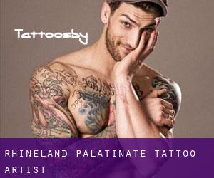 Rhineland-Palatinate tattoo artist