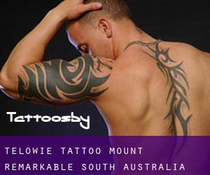 Telowie tattoo (Mount Remarkable, South Australia)