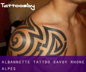 Albannette tattoo (Savoy, Rhône-Alpes)
