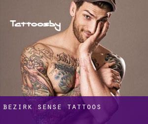 Bezirk Sense tattoos