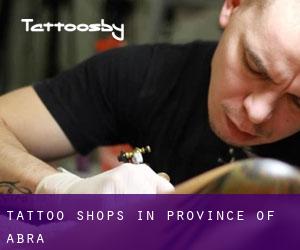 Tattoo Shops in Province of Abra
