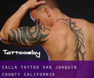 Calla tattoo (San Joaquin County, California)