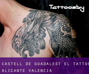 Castell de Guadalest (el) tattoo (Alicante, Valencia)