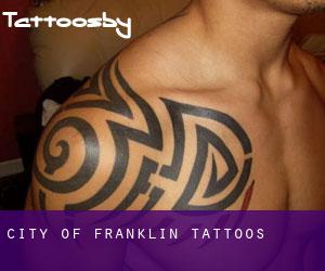 City of Franklin tattoos