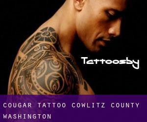 Cougar tattoo (Cowlitz County, Washington)