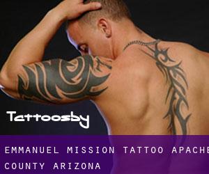 Emmanuel Mission tattoo (Apache County, Arizona)