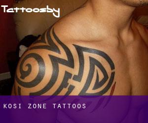 Kosī Zone tattoos