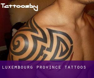 Luxembourg Province tattoos