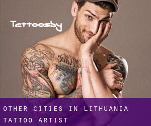 Other Cities in Lithuania tattoo artist
