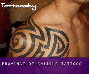 Province of Antique tattoos